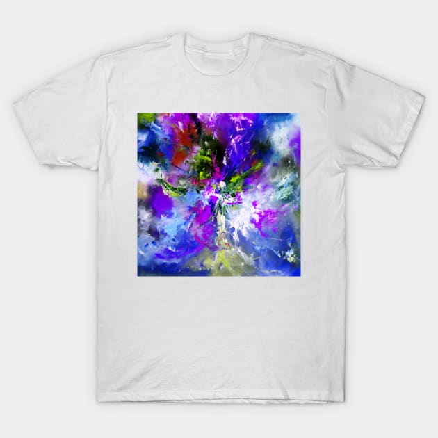 Abstract light T-Shirt by OLHADARCHUKART